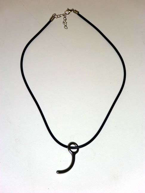 Rubber Closing Pin Necklace Rubber Closing Pin Necklace